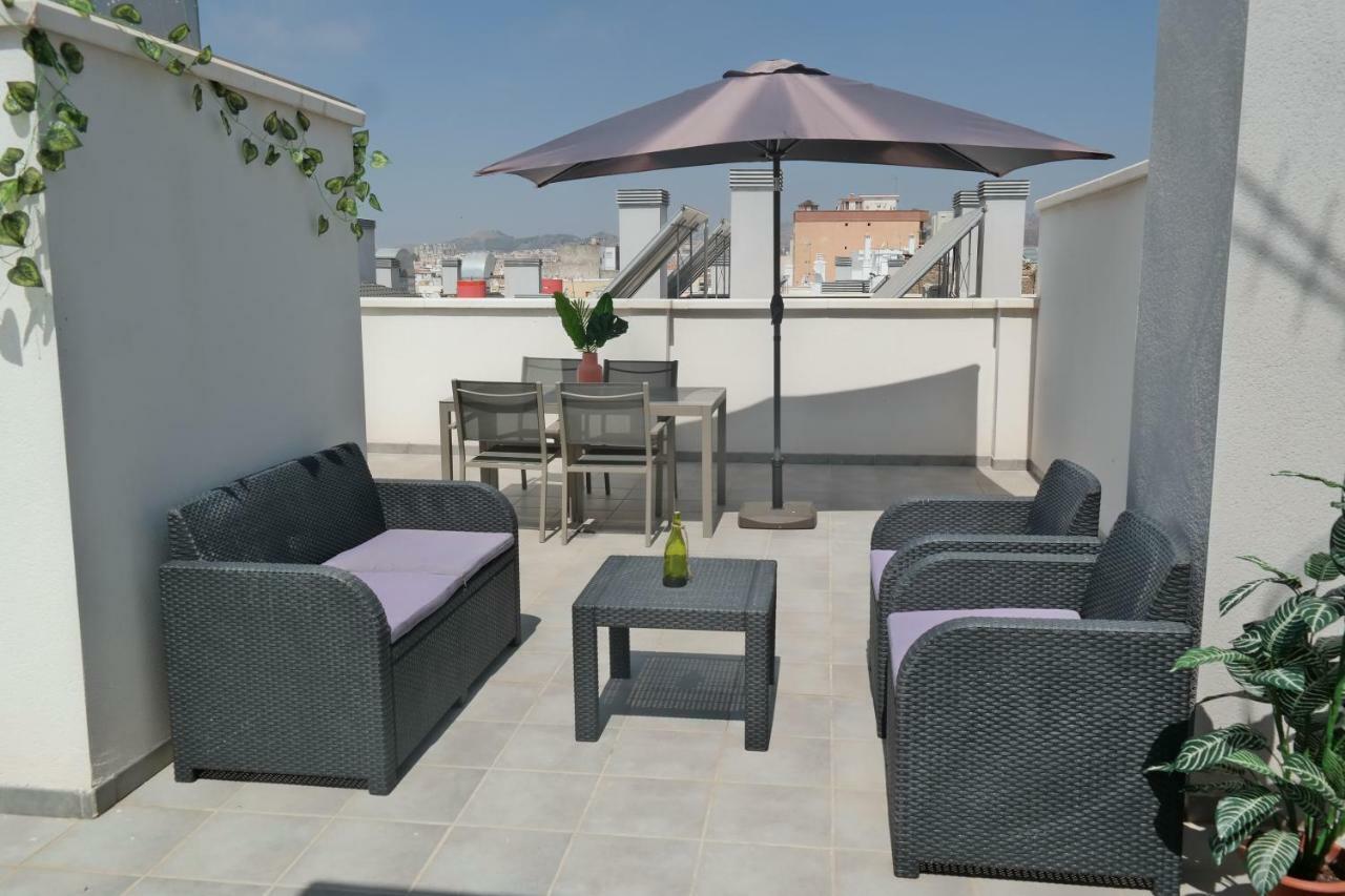 Penthouse Apartment & Pool Malaga Center Экстерьер фото